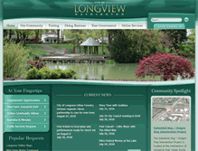 Tablet Screenshot of mylongview.com